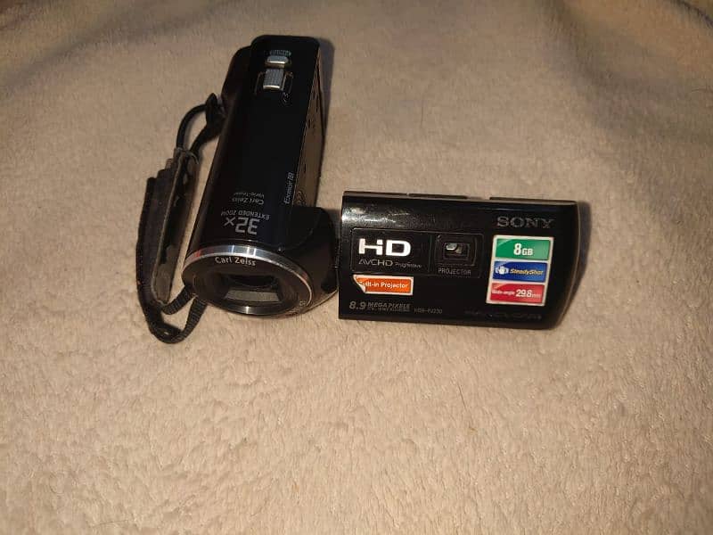 Sony camera with projector 1