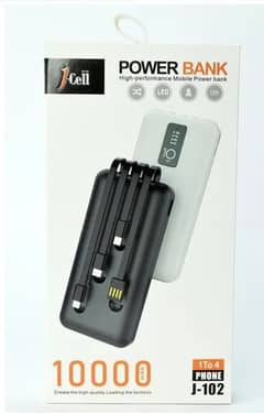 Original Jcell Power Bank 10000mAh Available