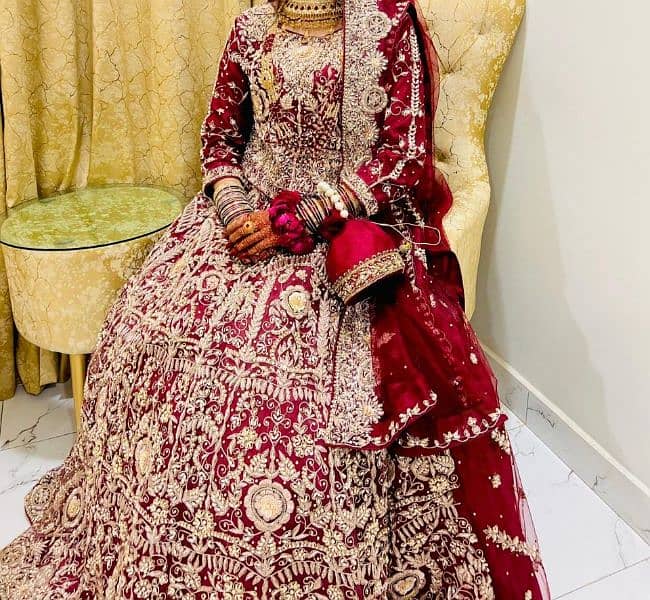 Bridal lehnga for wedding 1