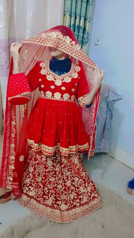 Indian Lehanga in Velvet stuff 03194342704 1