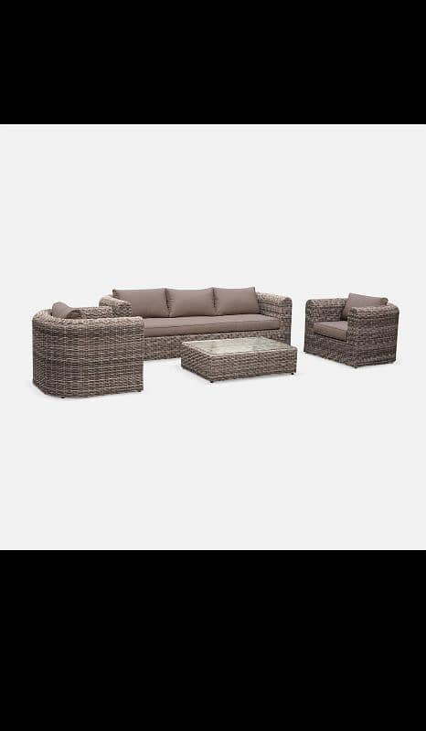 Garden chairs/rattan sofa sets/dining tables/UPVC outdoor furniture 4