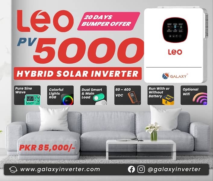 galaxy inverter leo & jupitervoltronic model 4kw 6kw limted time offer 7