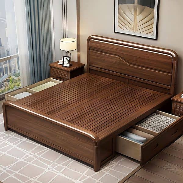 wooden Bed sets king size 7