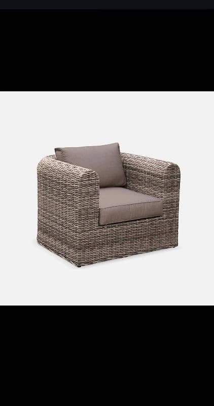 Garden chairs/rattan sofa sets/dining tables/UPVC outdoor furniture 2