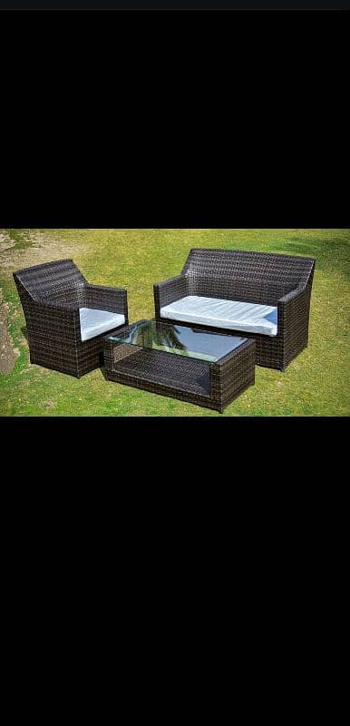 Garden chairs/rattan sofa sets/dining tables/UPVC outdoor furniture 5