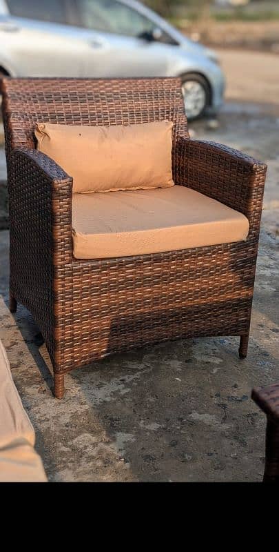 Garden chairs/rattan sofa sets/dining tables/UPVC outdoor furniture 6