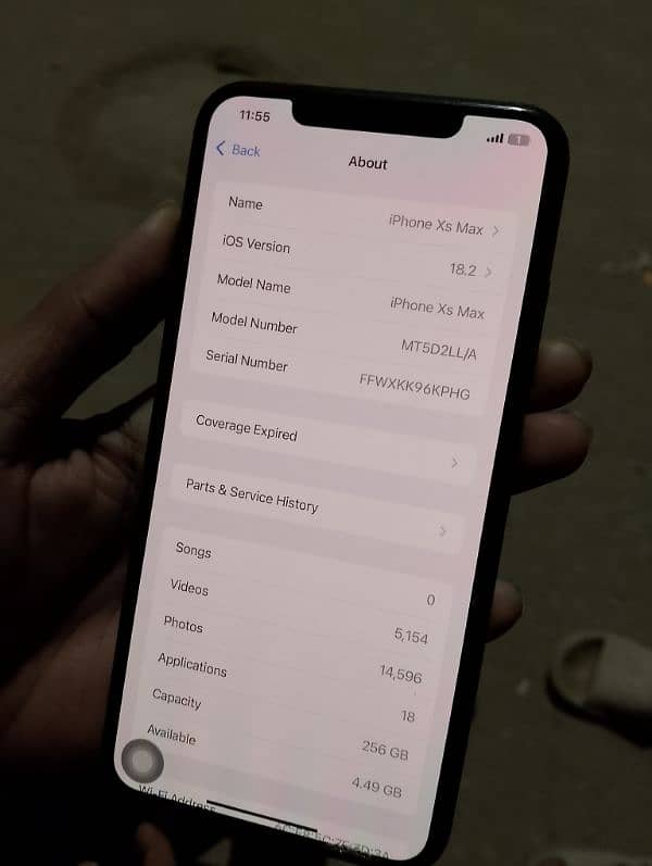 Iphone Xs max 256gb pta approved 4