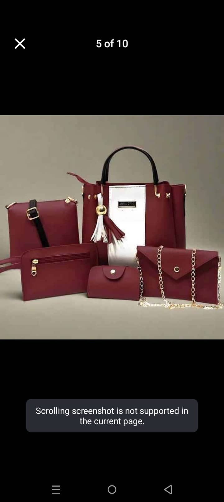 5 in one women bags 5