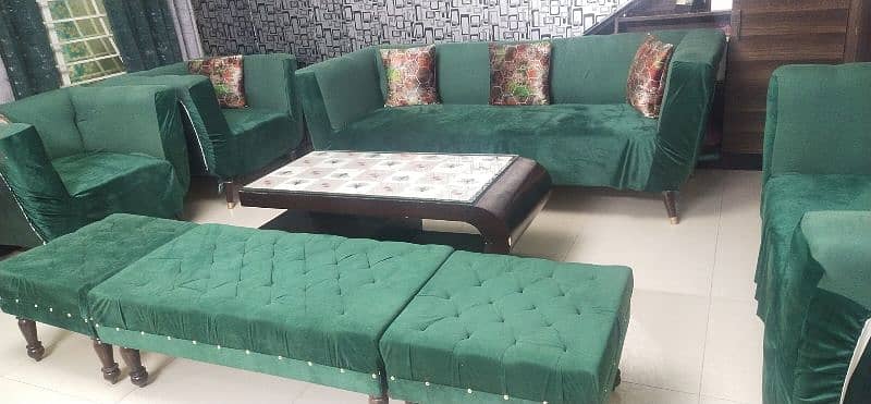 7 seater sofa set in Islamabad for sale with 4 setty 0