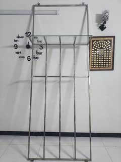 custemize customise rack / stand for display garments stainless steel