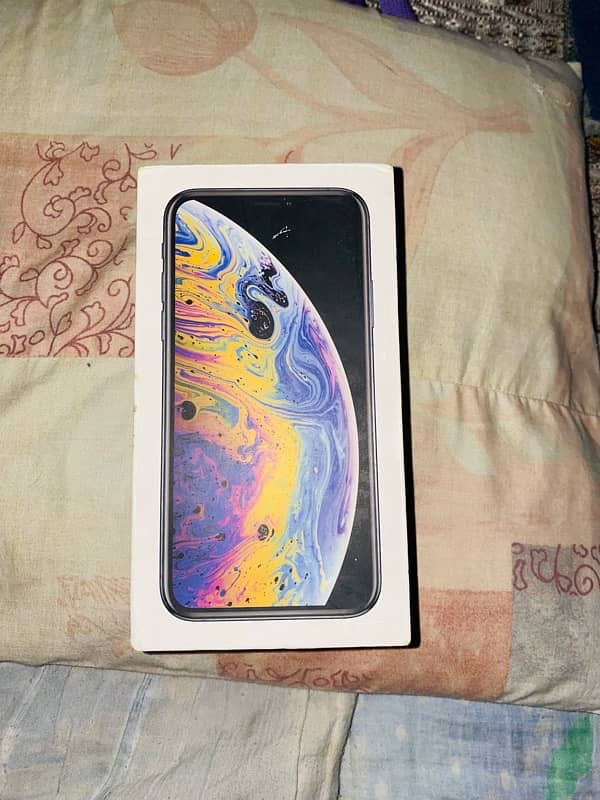 iphone xs pta approved physical + esim with box 3