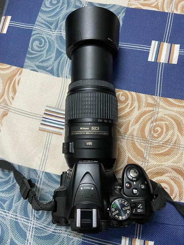 D 5300 with 55-300mm & 18-55mm lens 1