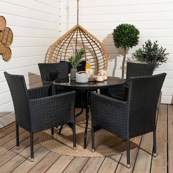 Garden chairs/rattan sofa sets/dining tables/UPVC outdoor furniture 9