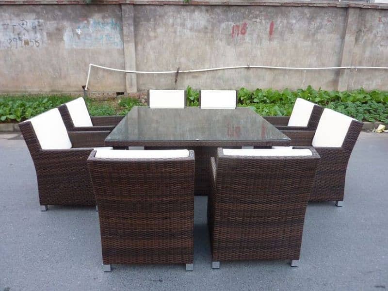 Garden chairs/rattan sofa sets/dining tables/UPVC outdoor furniture 11