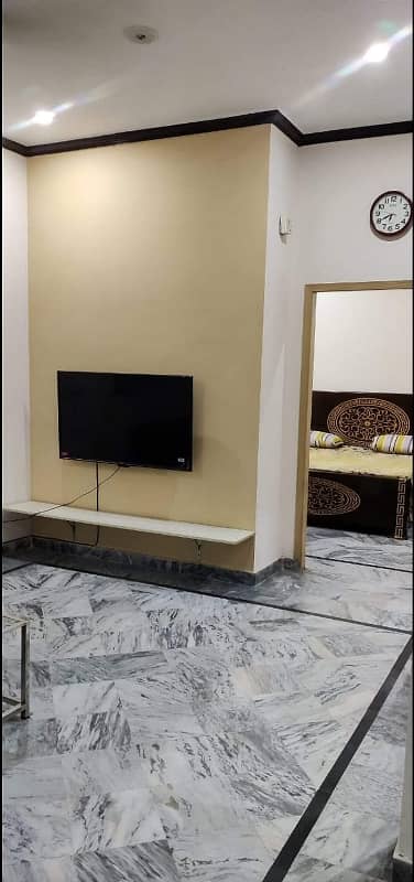 1 bed flat for rent in pchs near Dha lahore 3