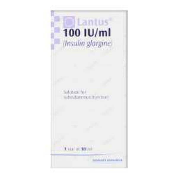 LANTUS Insulin Vial 10ml 0