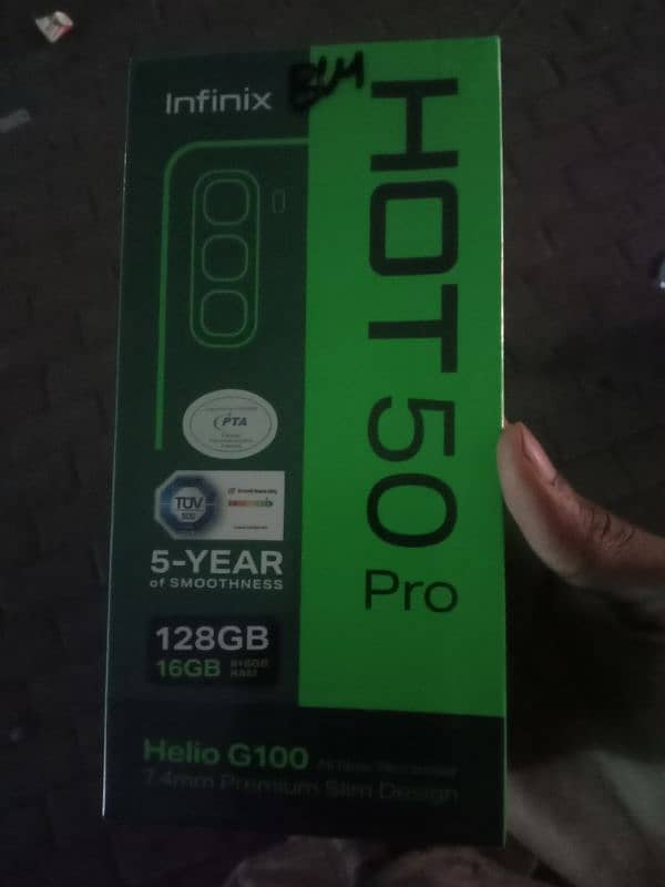 Infinix Hot50 pro 8gb 128gb 0