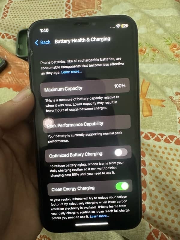 iPhone X 64gb jv 7