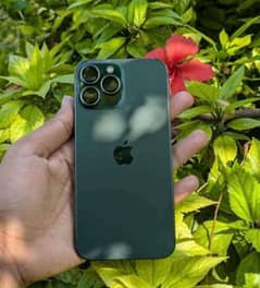 13 pro max jv 256gb hlth87 waterproof green color only call and whatsp