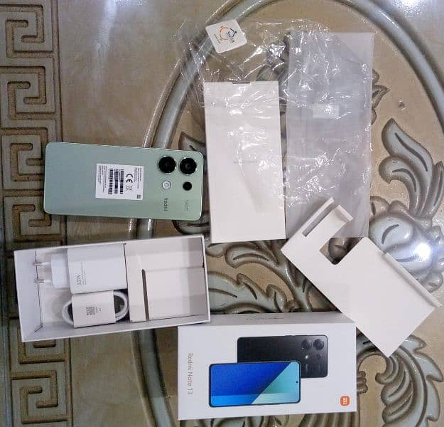 Redmi Note 13 (8GB-256GB) New Just Box-Open 6