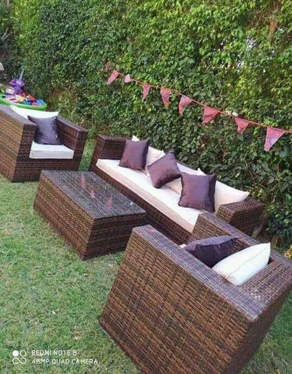 Garden chairs/rattan sofa sets/dining tables/UPVC outdoor furniture 6