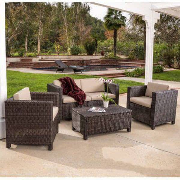 Garden chairs/rattan sofa sets/dining tables/UPVC outdoor furniture 8