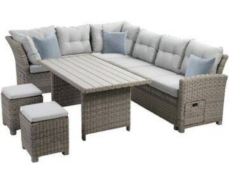 Garden chairs/rattan sofa sets/dining tables/UPVC outdoor furniture 15