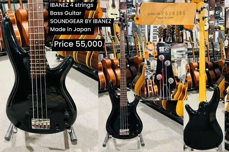 Ibanez 4 Strings bass guitar Wilsons Music instruments  Electric guita 0