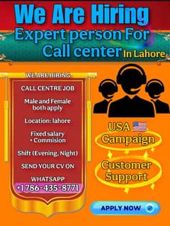 Call center jobs in Lahore