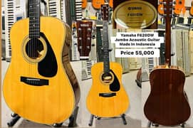 Yamaha F620DW Jumbo Acoustic Guitar Made In Indonesia