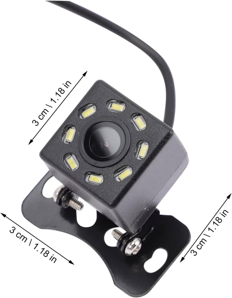 Car Rectransistor Camera 170°Angle Parking Waterproof HD Night Vision 12