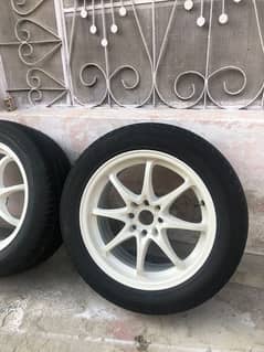 16 inch Rims with Dunlop tyres