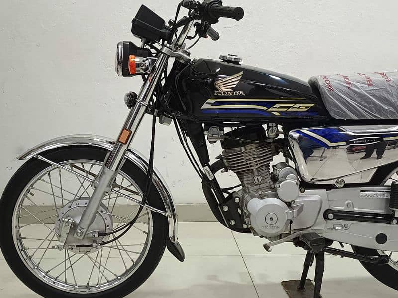 HONDA CG-125 self start special edition MODEL 2024 1