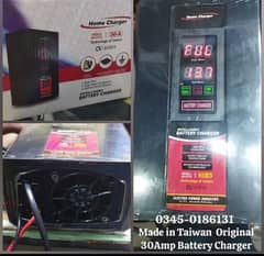 Battery charger 30 amp home company made in Taiwan