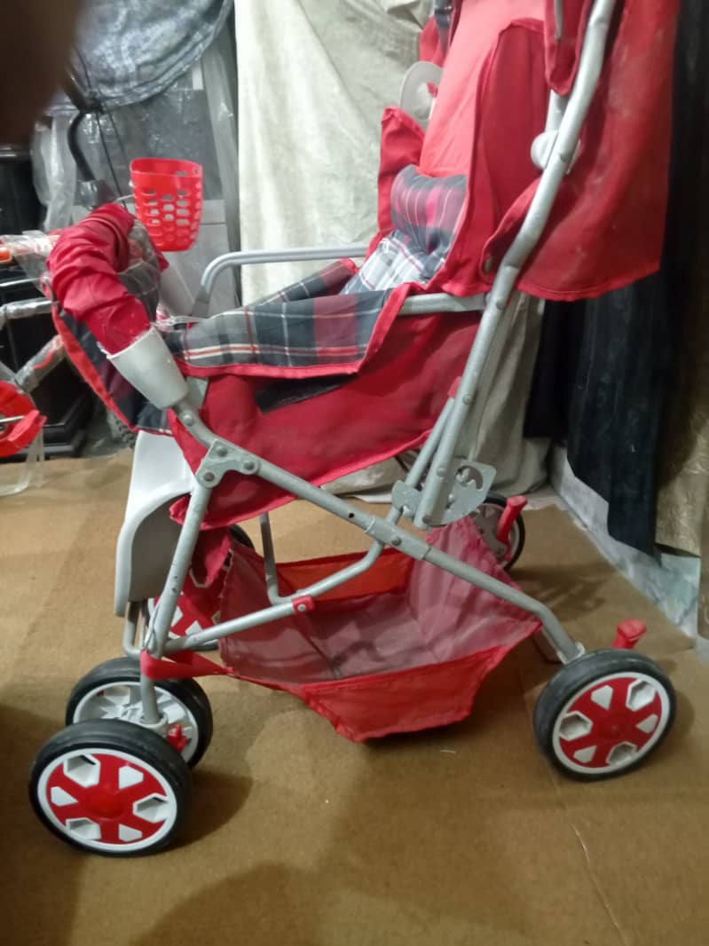 Alloy Foldable Baby Stroller Pram For Newborn to 18 Months 1