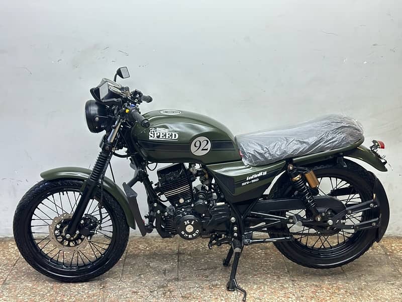 hi speed infinity 150cc 2022 model ( cafe racer ) 4