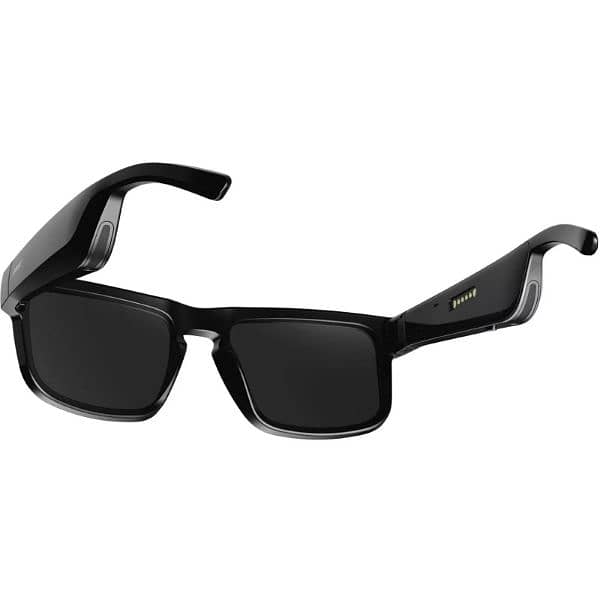 Bose Frames Tenor Rectangular Bluetooth Audio Sunglasses - Black 0