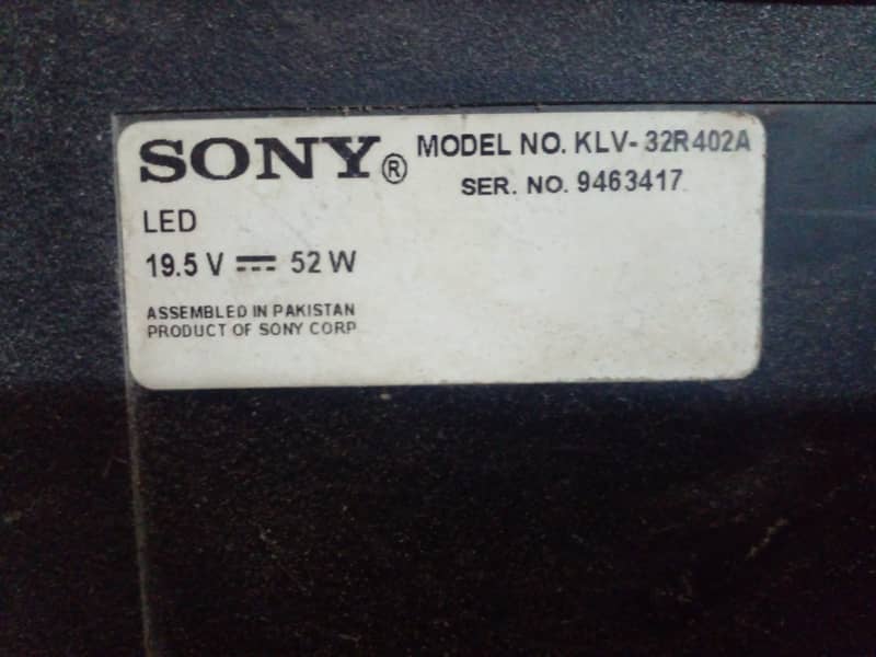 Original sony LCD for sell 1