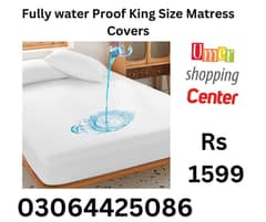 High Quality Waterproof King size White matress Covers