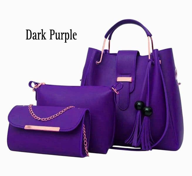 High Quality Women Hand Bag 3pc Set Cross Shoulder hand bag 2