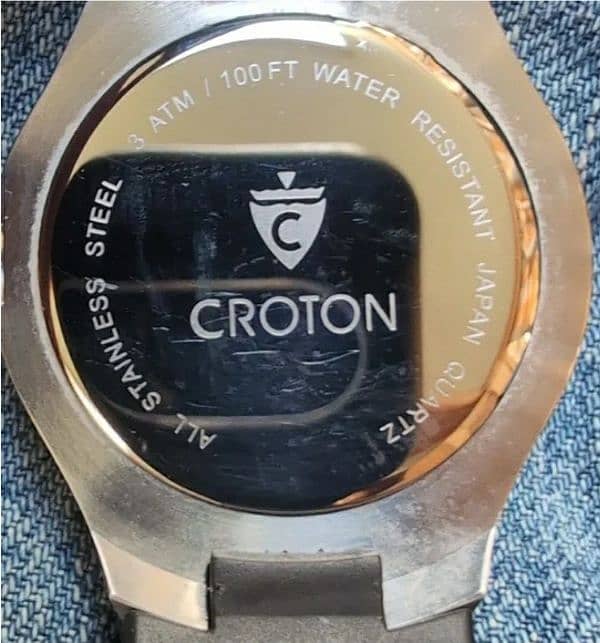 Croton Branded Men Watch 2