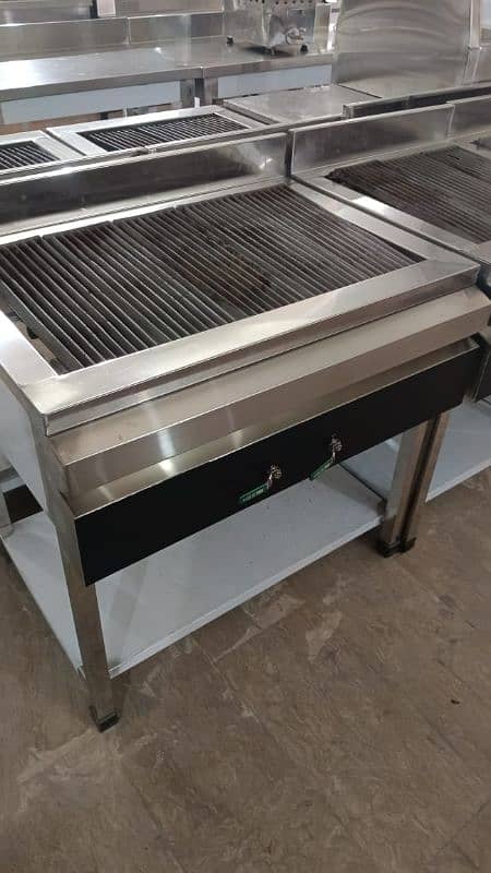 Gas grill/Charcoal grill ss 1