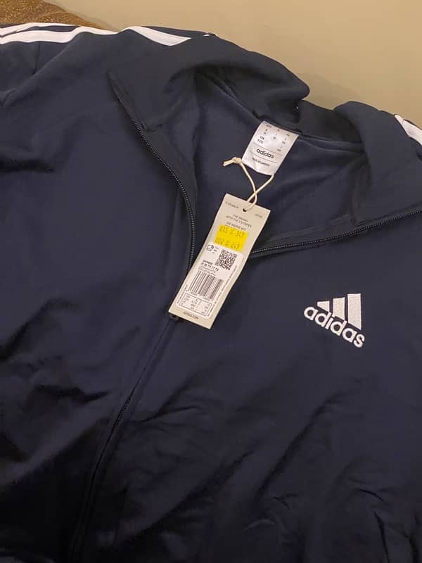 Original Adidas blue color track suit 100% original with adidas invoic 8