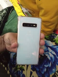 samsung s10 anda fone just diplay line