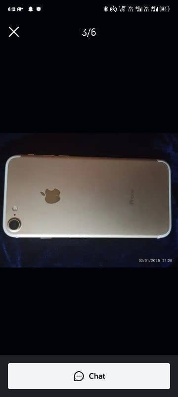 Apple IPhone 7 "Used"(PTA Approved) 32 GB  Color: Gold  Condition 10/9 1