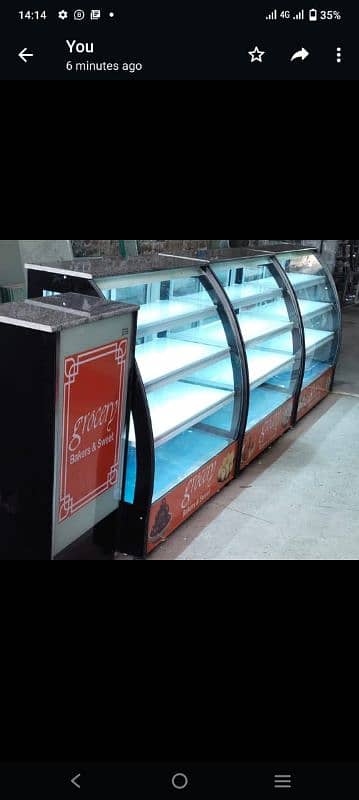 Bakery Display Counter 4 ft 14