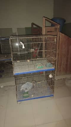 4 Portion Folding Cage