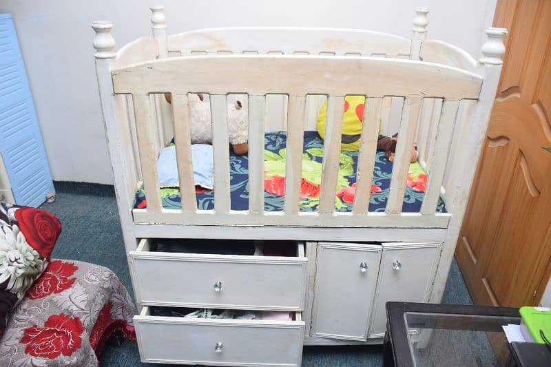 Baby Wooden Cot 4