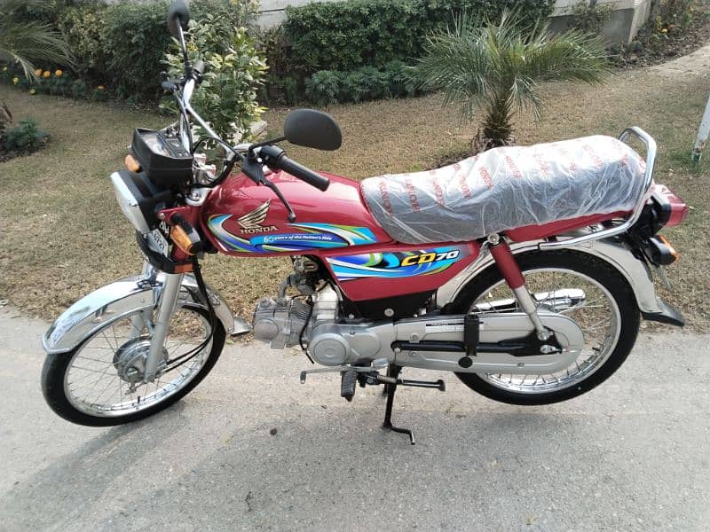 Honda CD 70 2024 new condition 03079410133 only call 3