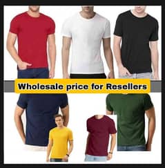 Men boys plain round neck half seleves t shirts in wholesale price